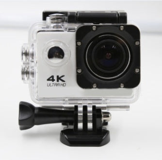 4K  Waterproof Sport Camera with accessories.