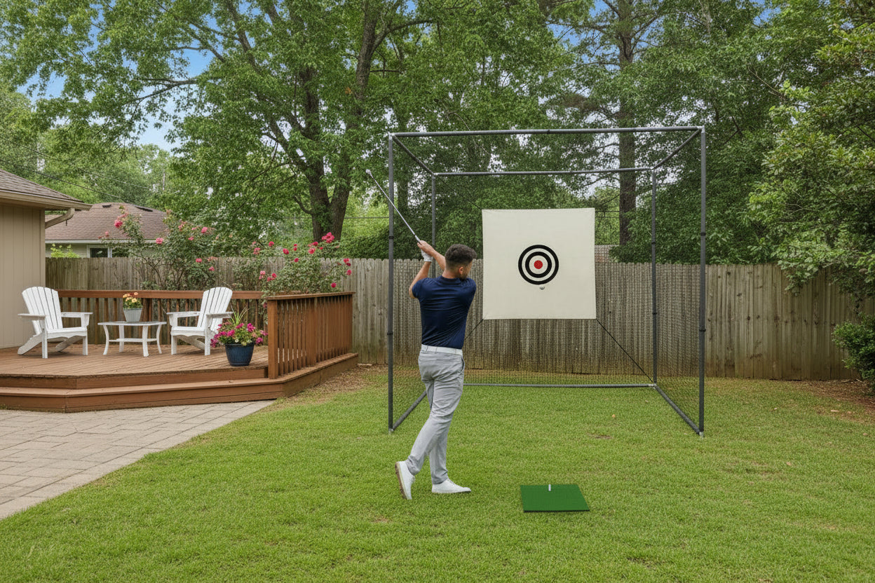 10X10X10FT Golf Practice Net Cage