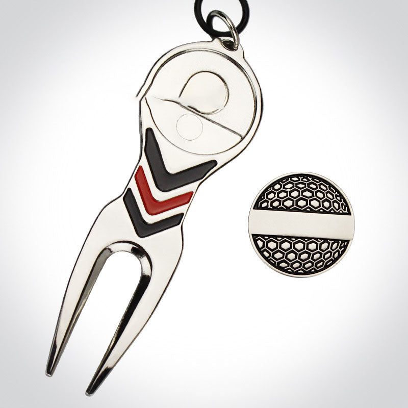 Silver Heavy Duty Divot Tool w/Marker (magnetic)