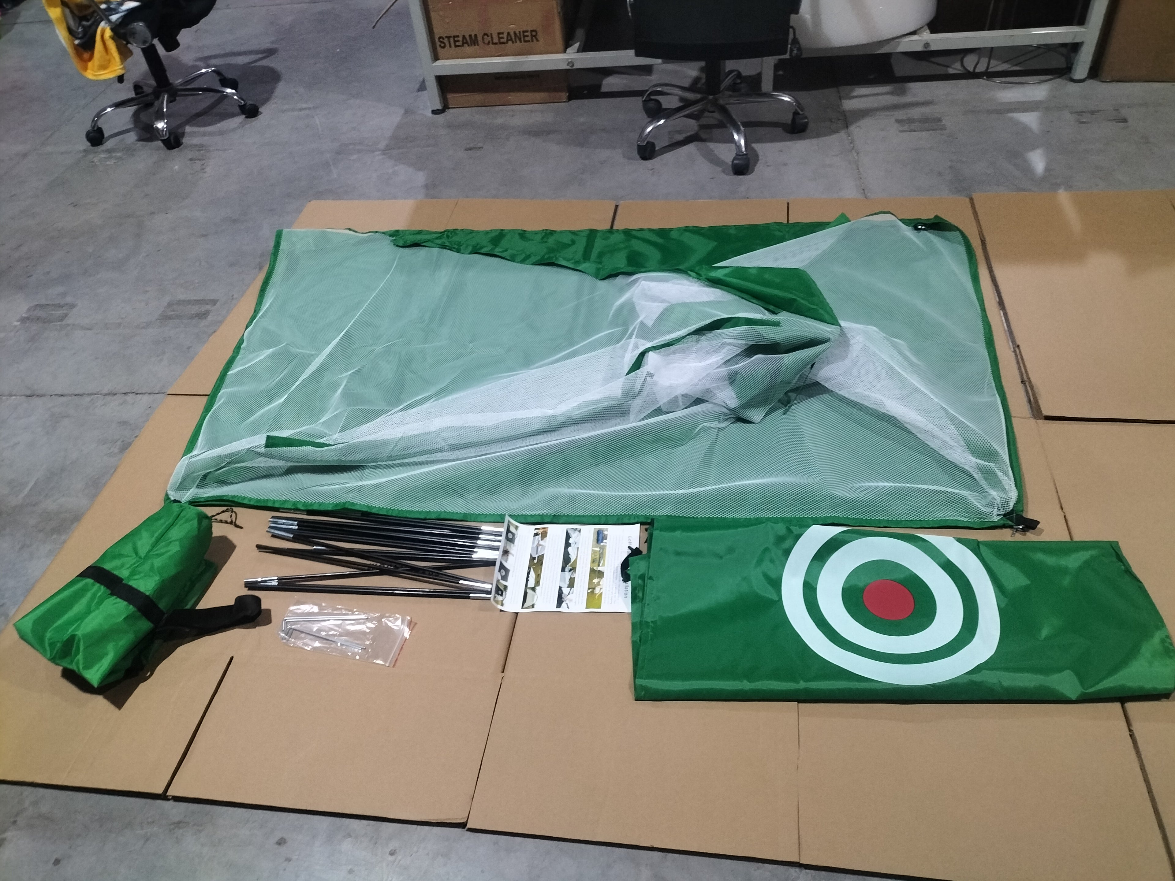 Golf Practice Net Tent Golf Hitting Cage Garden Grassland Practice Tent Golf Training Equipment Mesh Outdoor