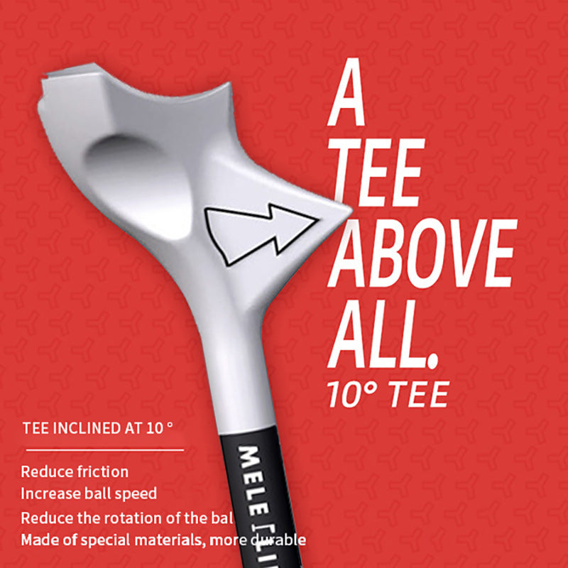 Tee 10 Degree Tilting Ball Nail Ball Holder Golf Tee