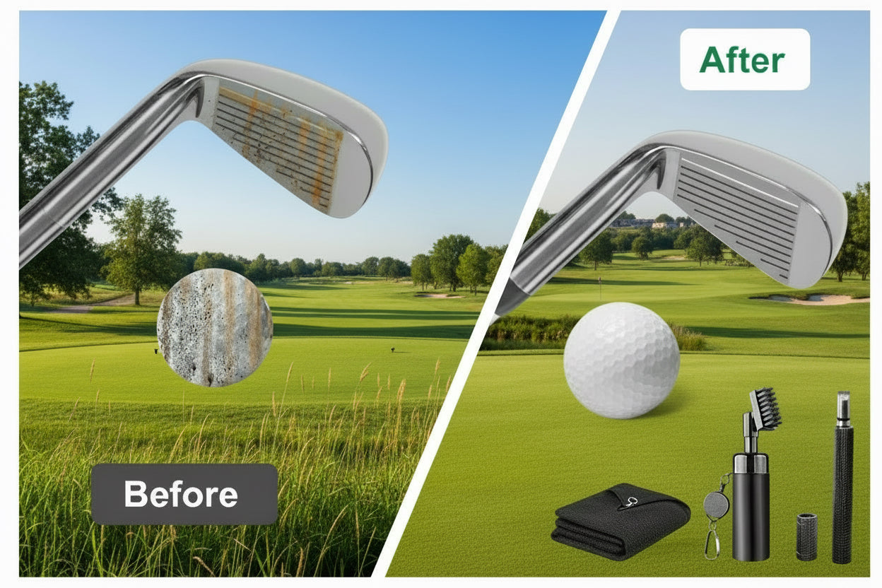 3 In 1 Golf Club Cleaning Kit (nylon brush)