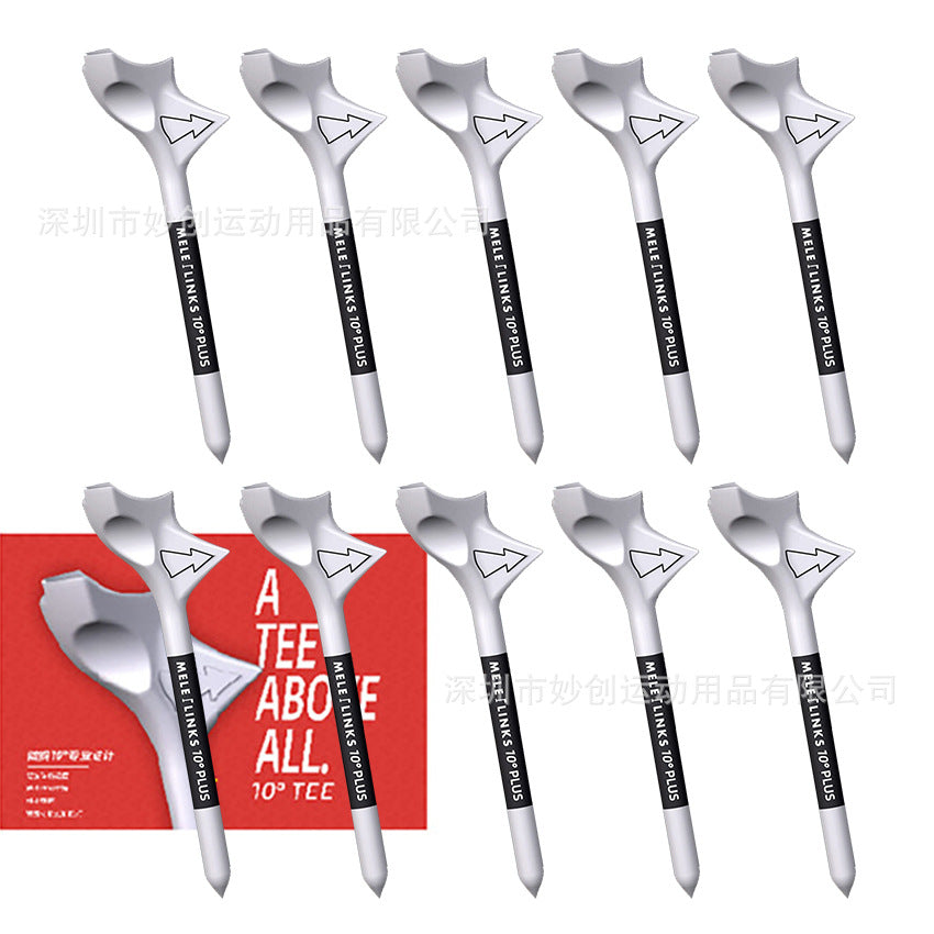 Tee 10 Degree Tilting Ball Nail Ball Holder Golf Tee
